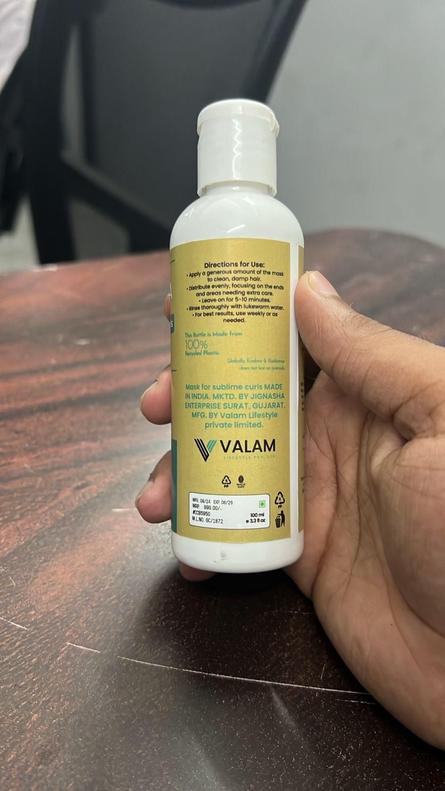 Coccola Mask for Sublime Curls 100 ml Pack of 1