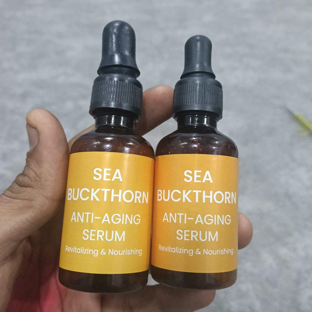 Sea Buckthorn Anti-aging Serum ? Revitalizing & Nourishing Skin 50ml Each (Pack of 2)