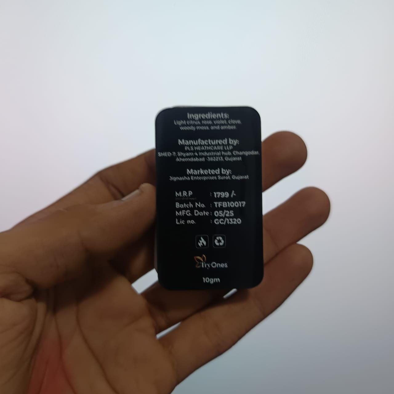 Ancient Style Solid Fragrance Balm 10 gm Pack of 1