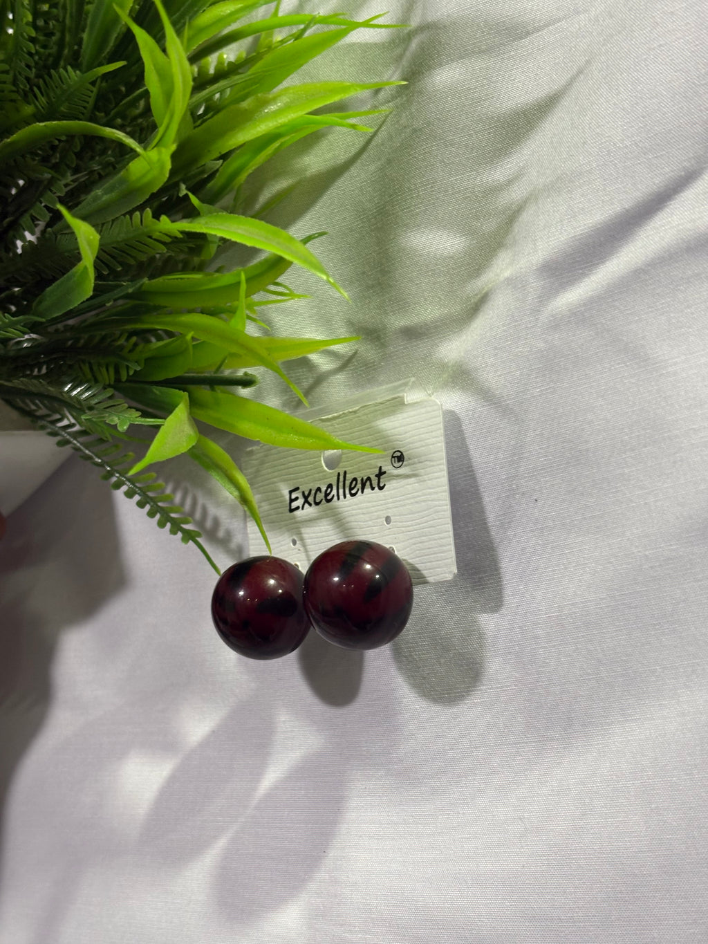 Glass beautiful earrings for women's