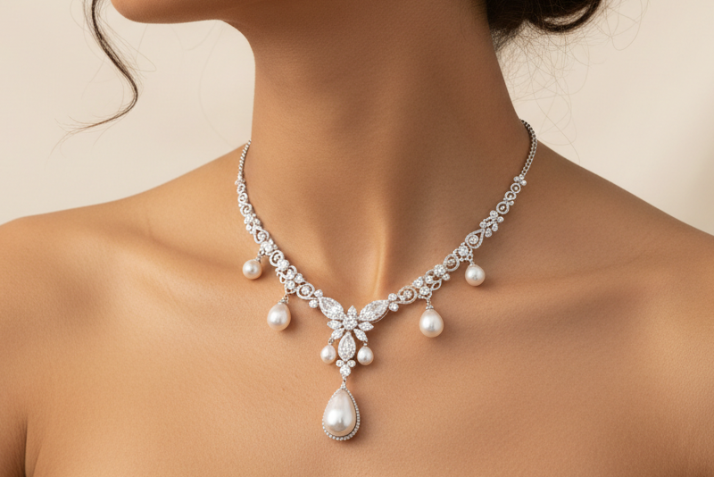 NECKLES IMAGE WITH MODEL